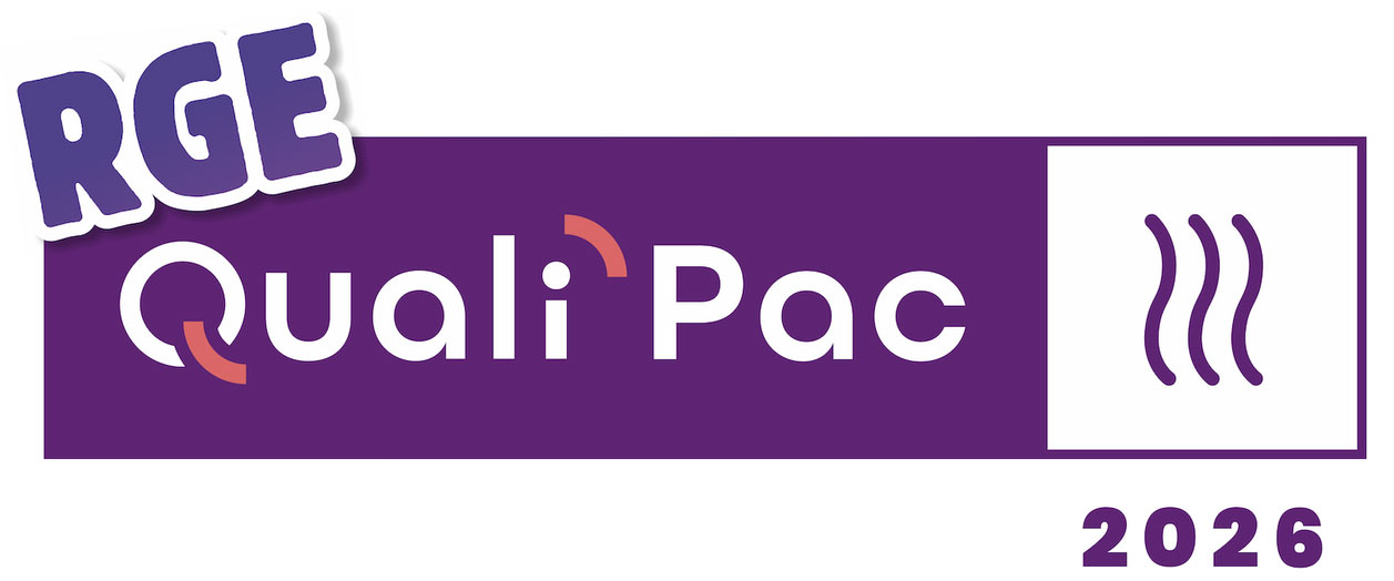 RGE QualiPAC : Spécialisés dans l'installation de pompes à chaleur, nous sommes certifiés pour vous accompagner dans vos projets d'amélioration de performance énergétique.