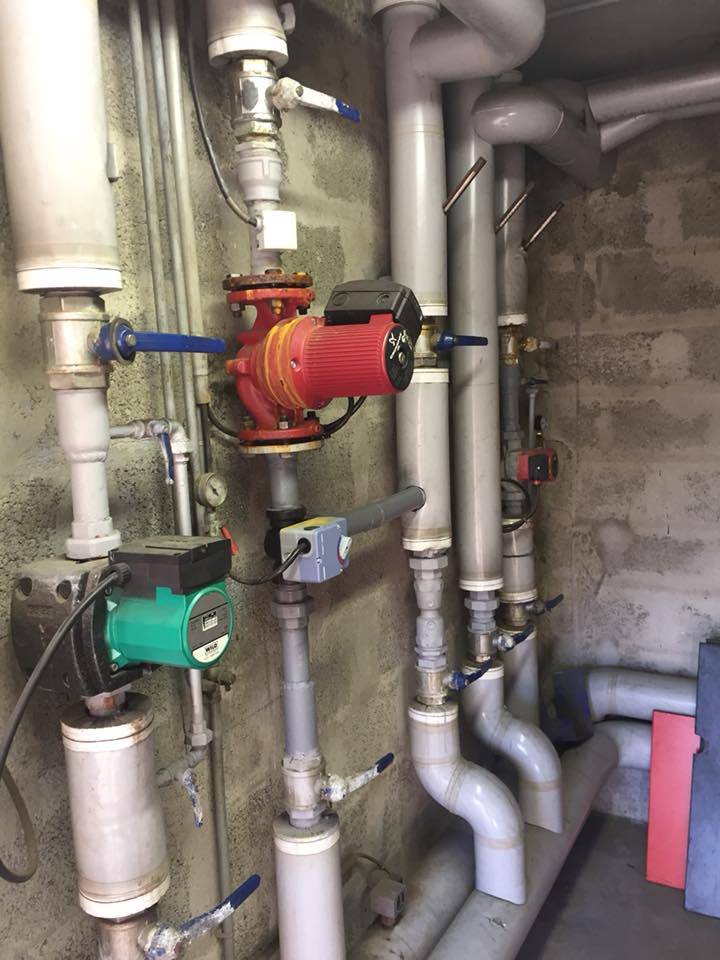 chantier plomberie